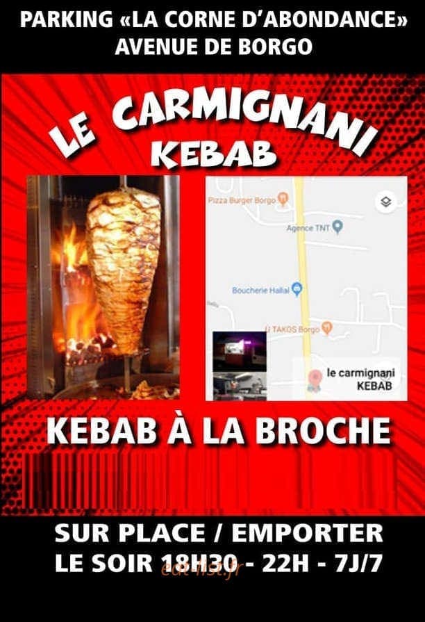 Le Carmignani — carte page 1