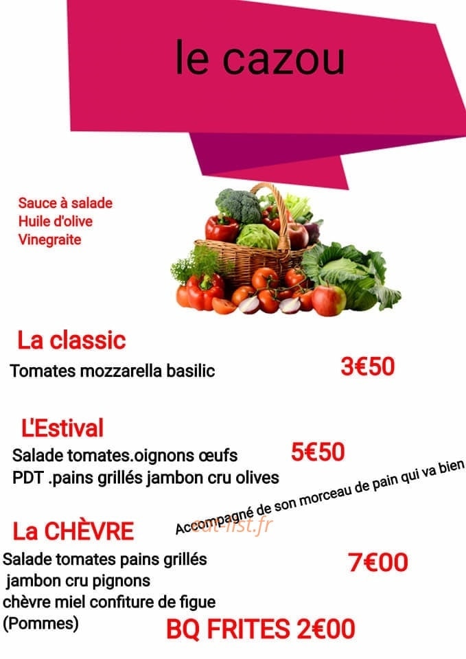 Le cazou — carte page 5