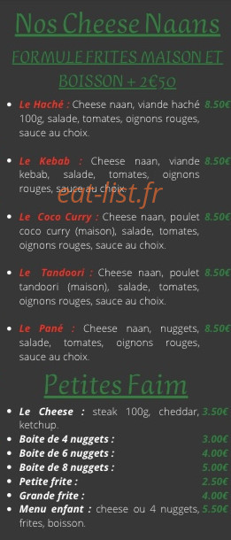 Le Chalet D'Oc — carte page 2