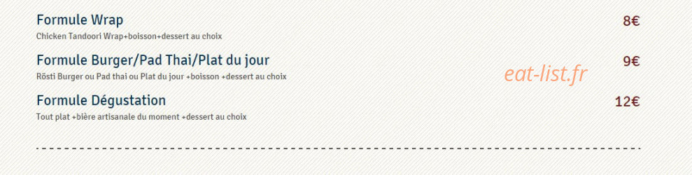 Le Chef Volant — carte page 2