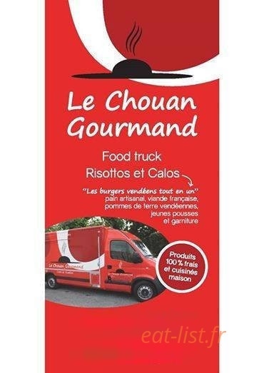 Le Chouan Gourmand — carte page 1