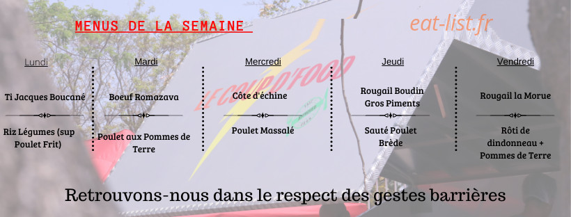 Le Coup D'Food — carte page 1