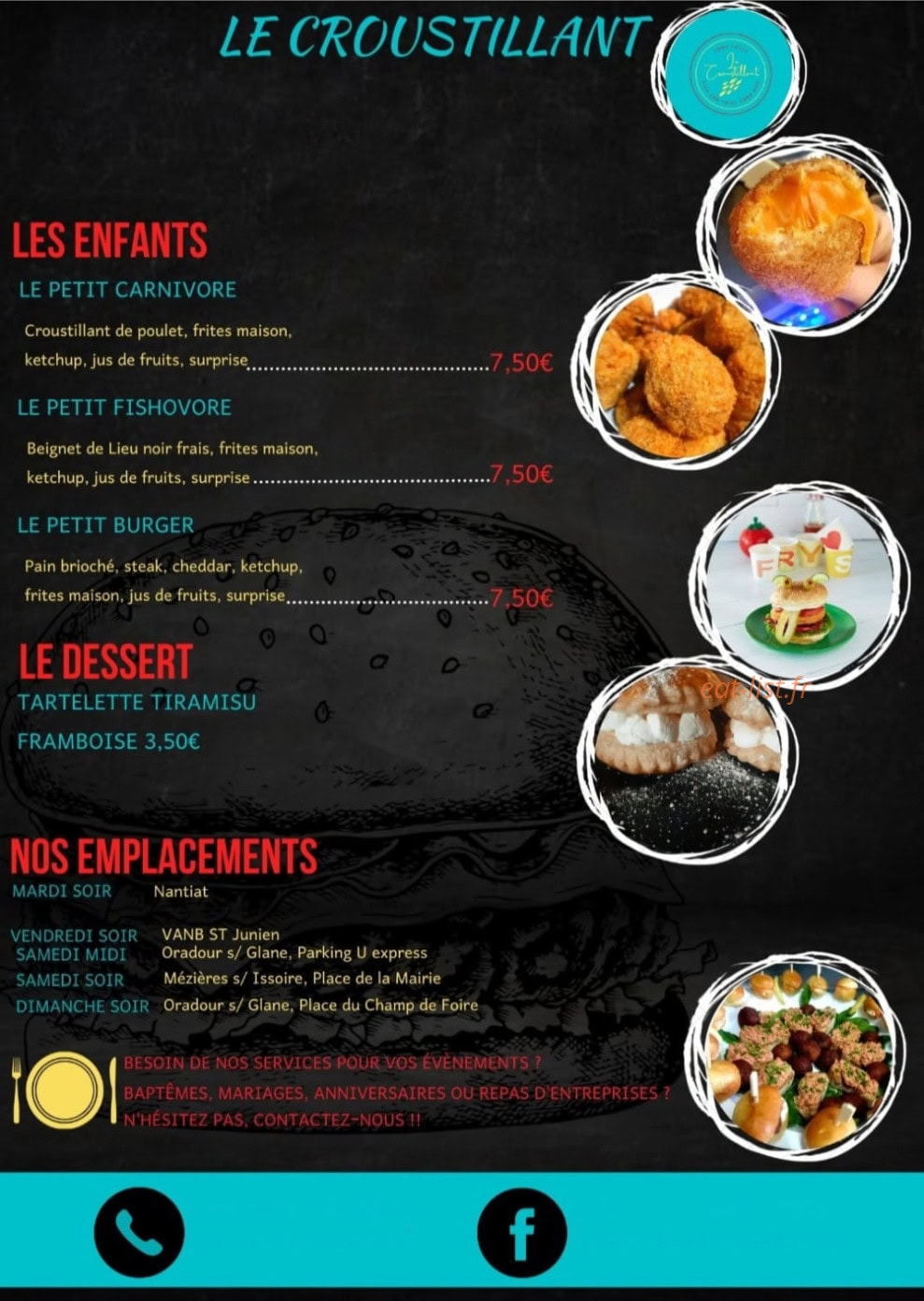 Le Croustillant — carte page 2