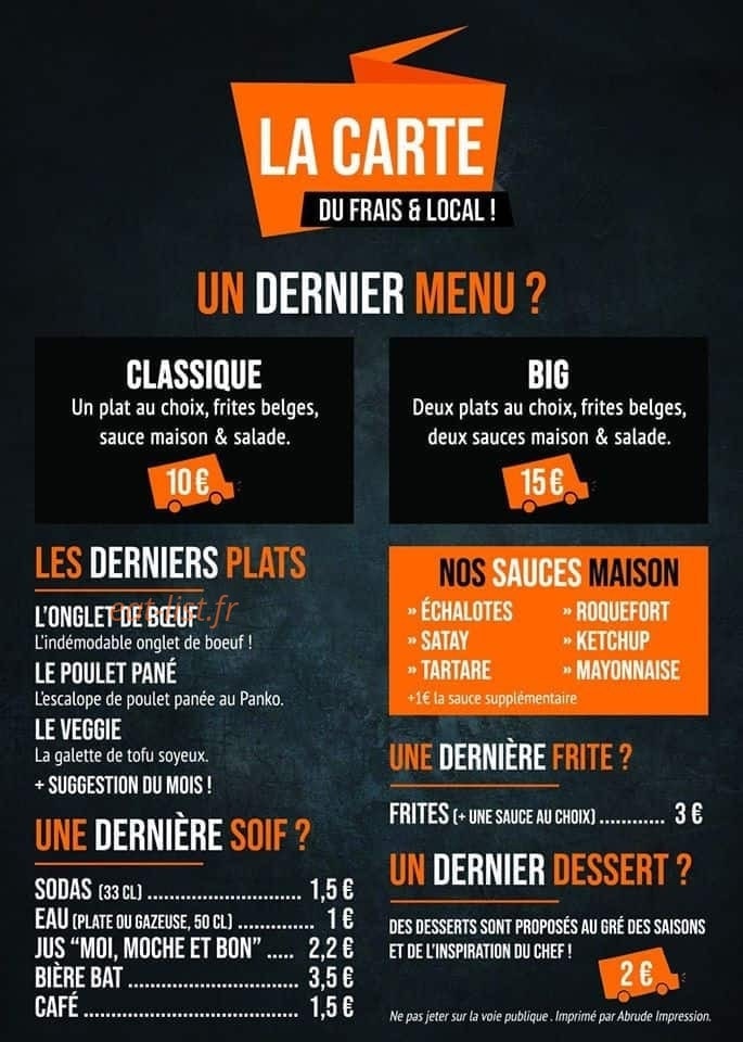 Le Dernier Truck avant la Faim du Monde — carte page 1
