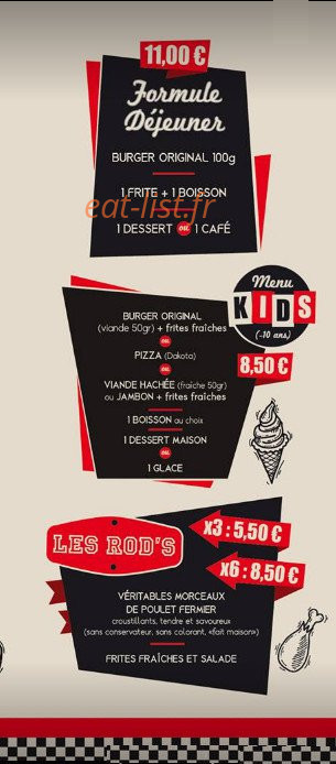 Le diner's — carte page 4