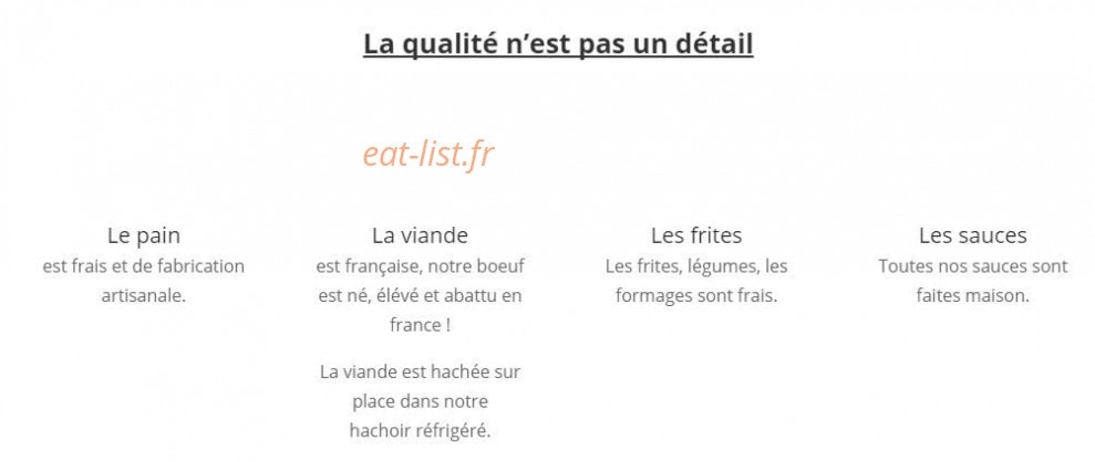 Le Fast and Fresh — carte page 1