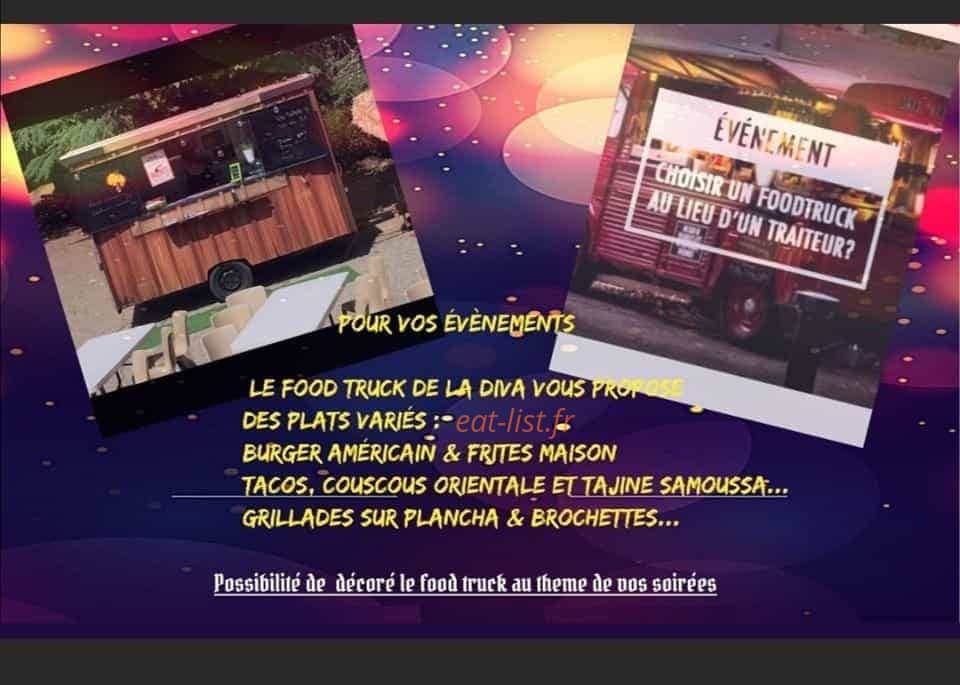 Carte et menu de Le Food Truck de la Diva à Querqueville — Les prestations