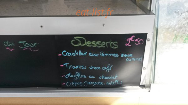 Le food truck — carte page 3