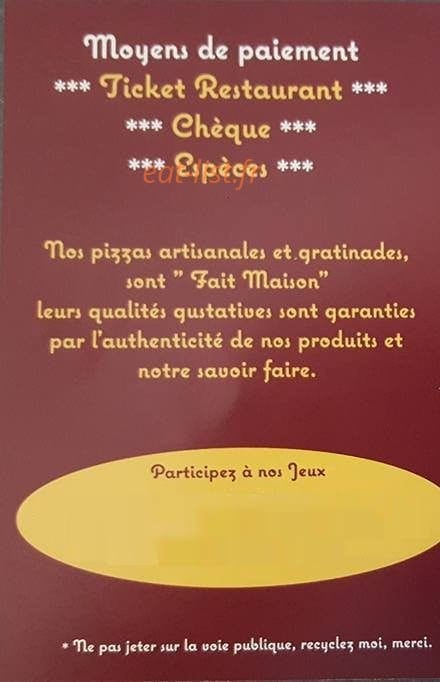 Le Food Truck — carte page 4