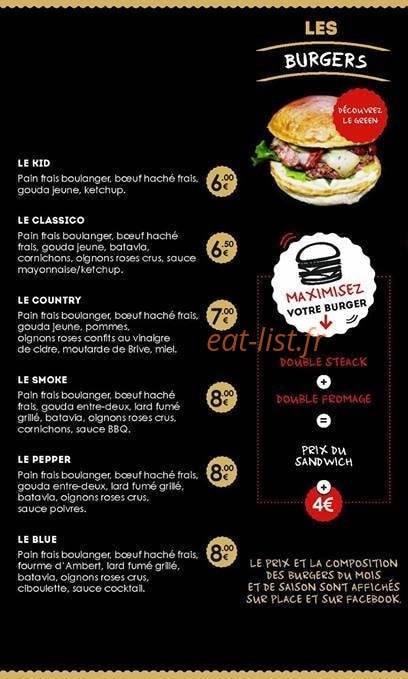 Le Foodistador — carte page 2