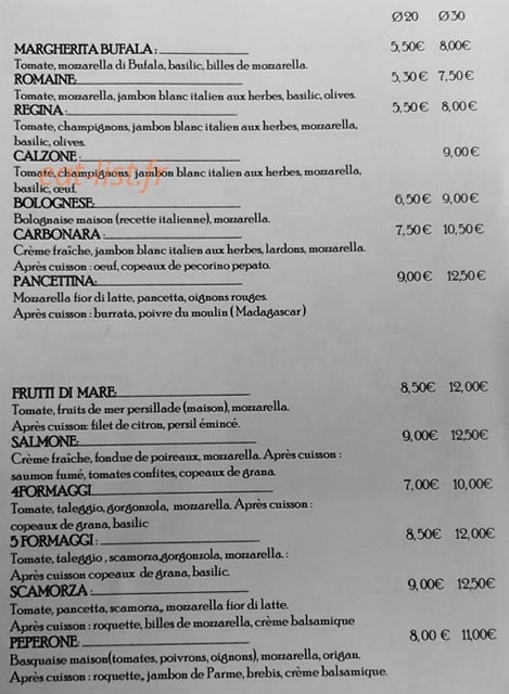 Le fourgon — carte page 1