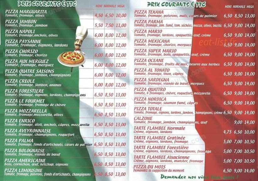 Le Fourmet — carte page 1