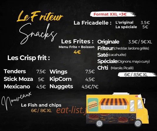 Le Friteur — carte page 2