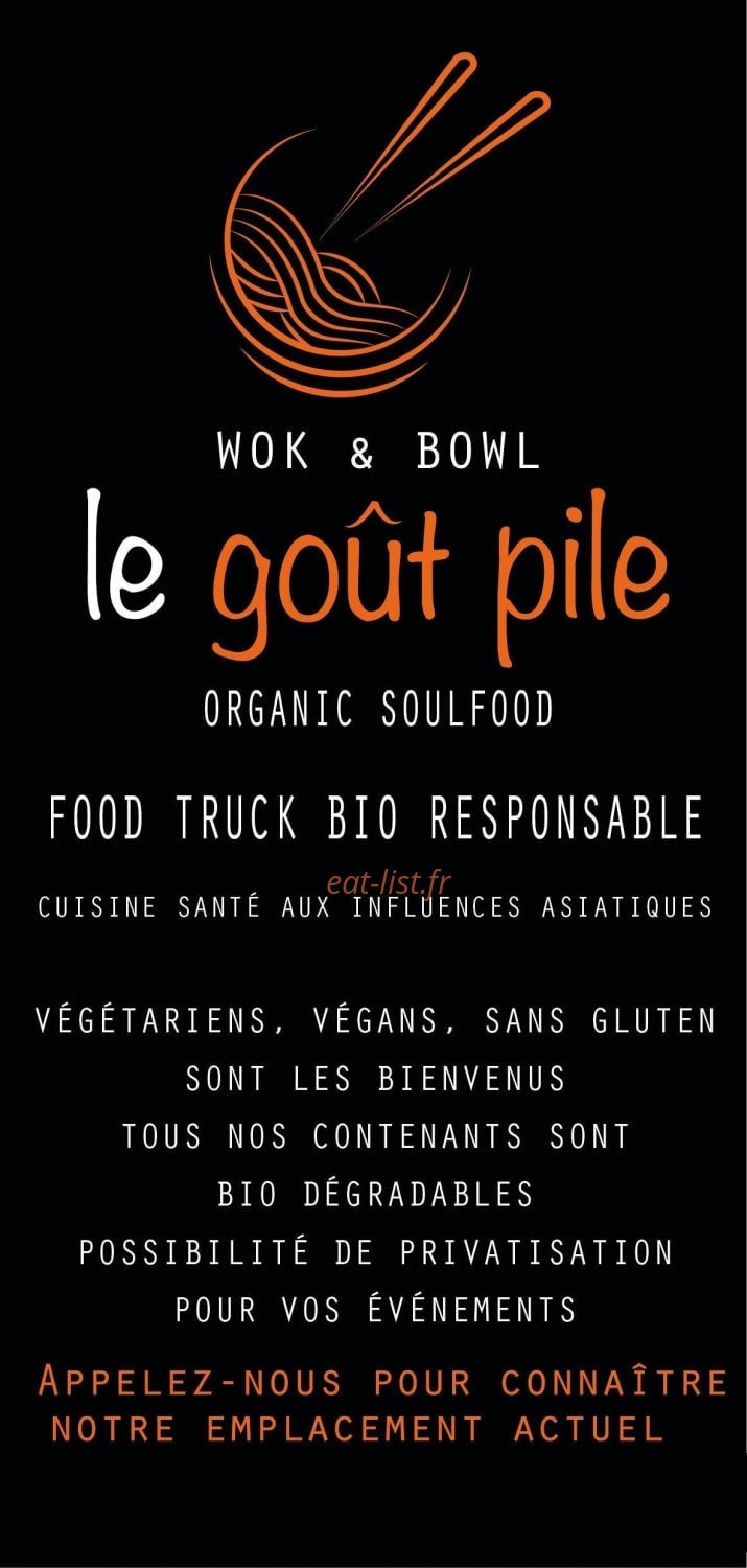 Le Goût Pile — carte page 1