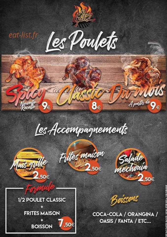Le Grill’Z — carte page 2