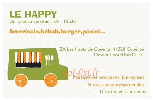 Le Happy — carte page 1