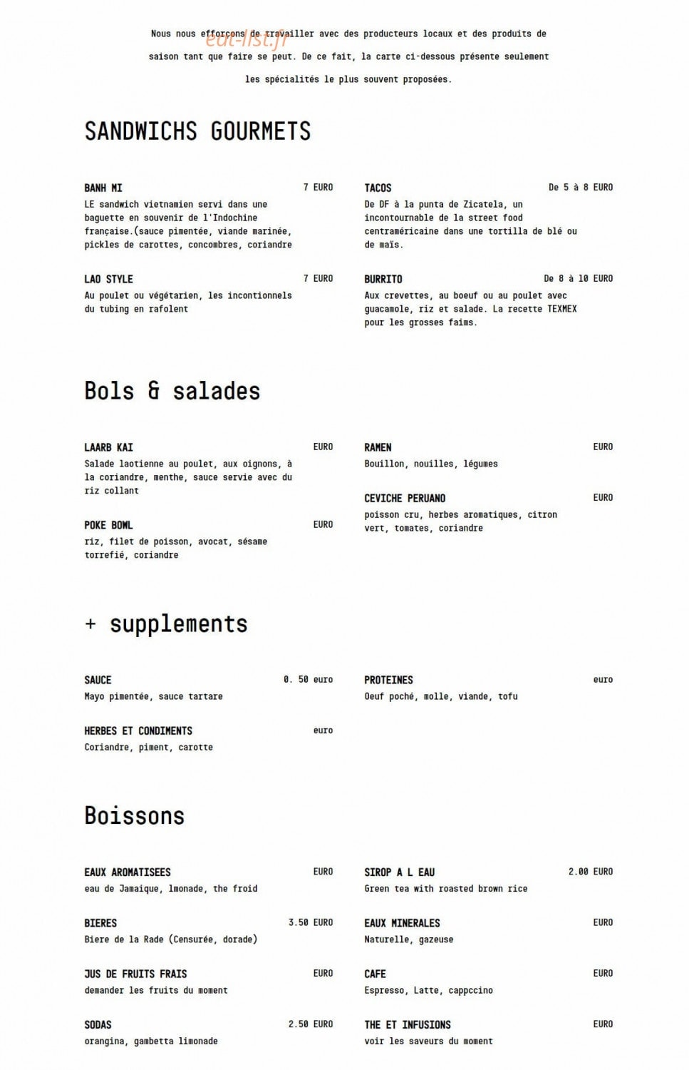 Le Kasikasi — carte page 1