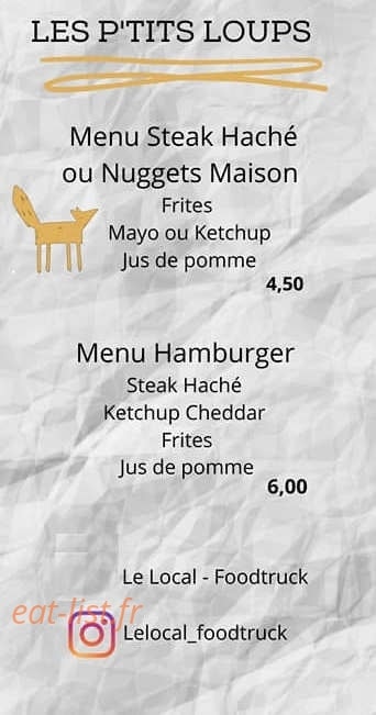Le local — carte page 3