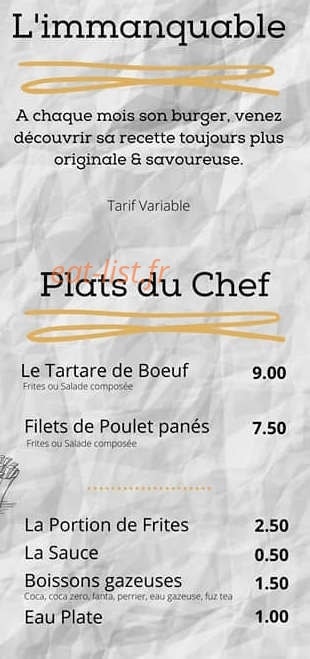 Le local — carte page 5