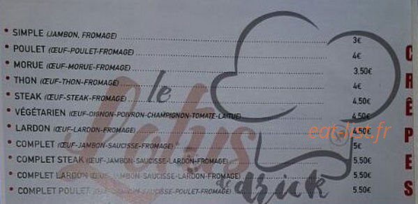 Le lotus de drick — carte page 1