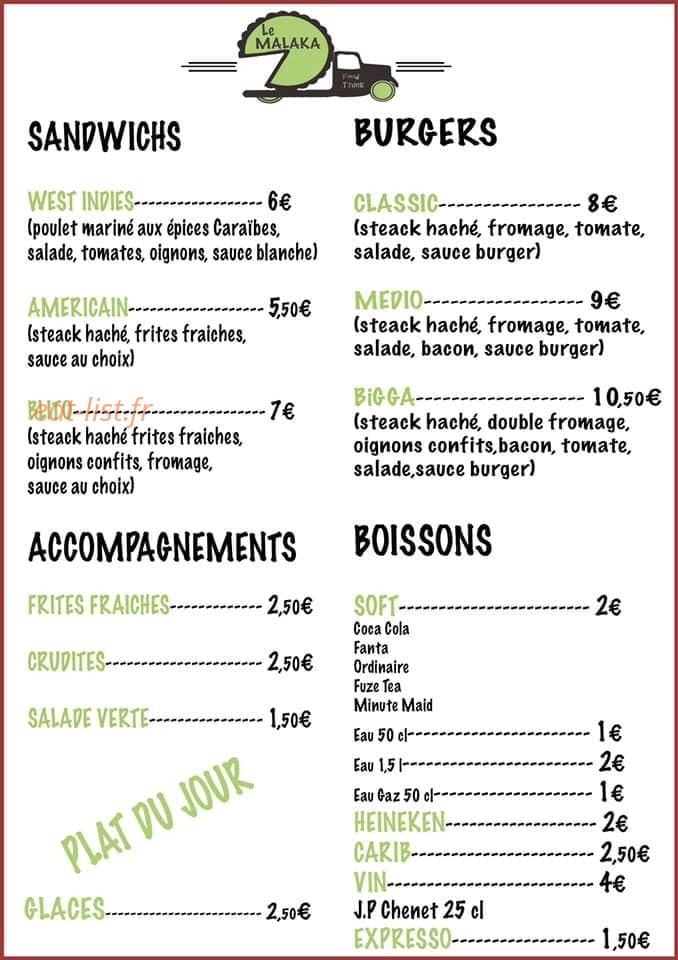 Le Malaka — carte page 2