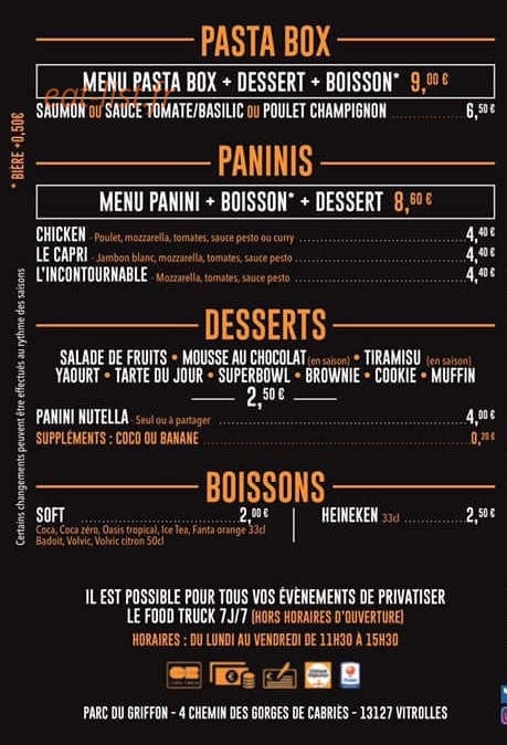 le Millésime — carte page 2