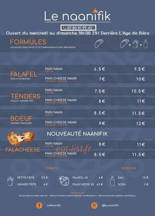 Le Naanifik — carte page 1