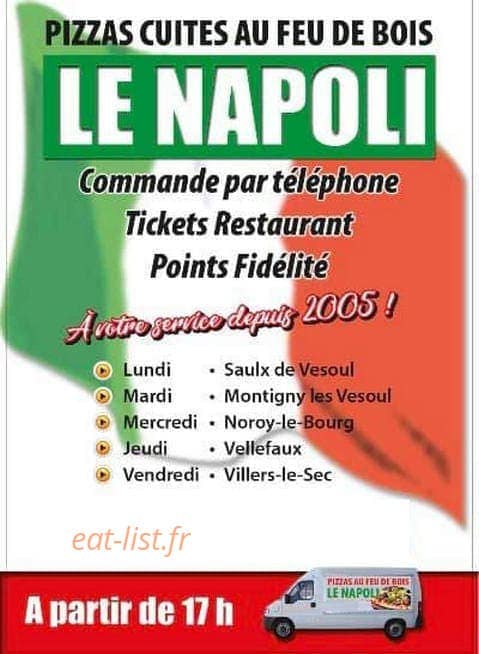 Le Napoli — carte page 1