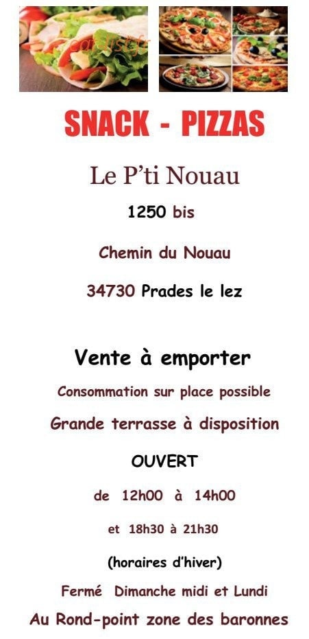 Le P'ti Nouau — carte page 1
