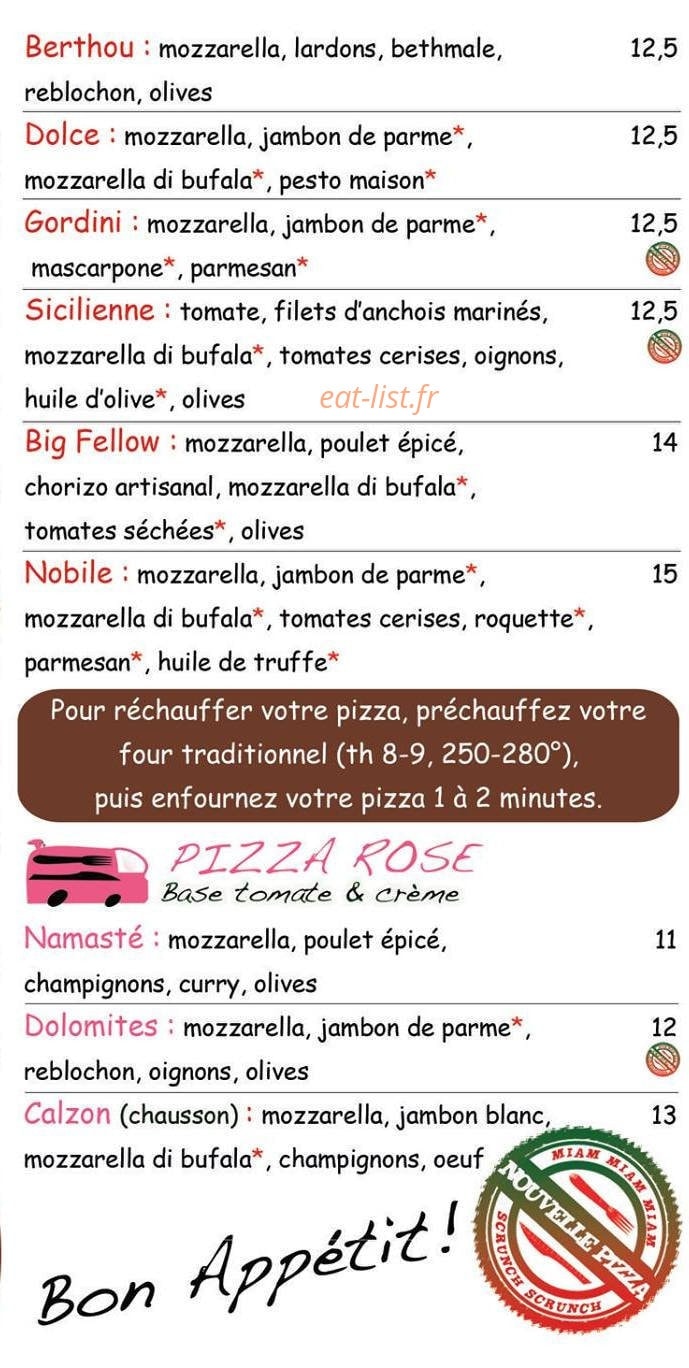 Le P'tit Bonheur — carte page 3
