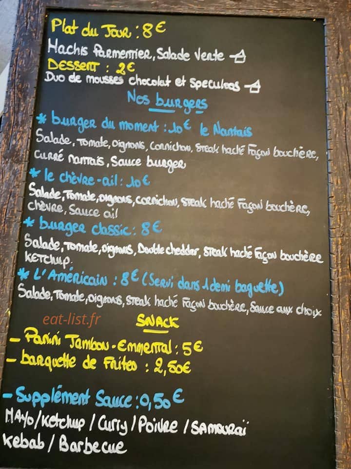 Le p'tit truck — carte page 1