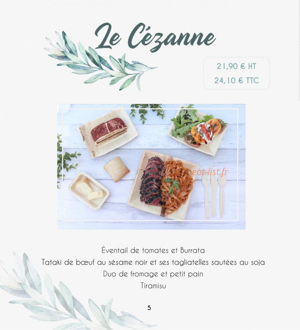 Le Panier à Salade — carte page 4