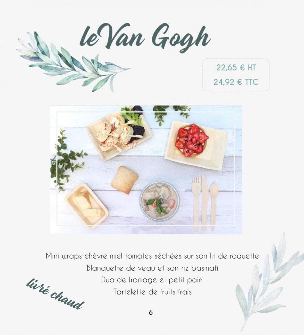 Le Panier à Salade — carte page 5