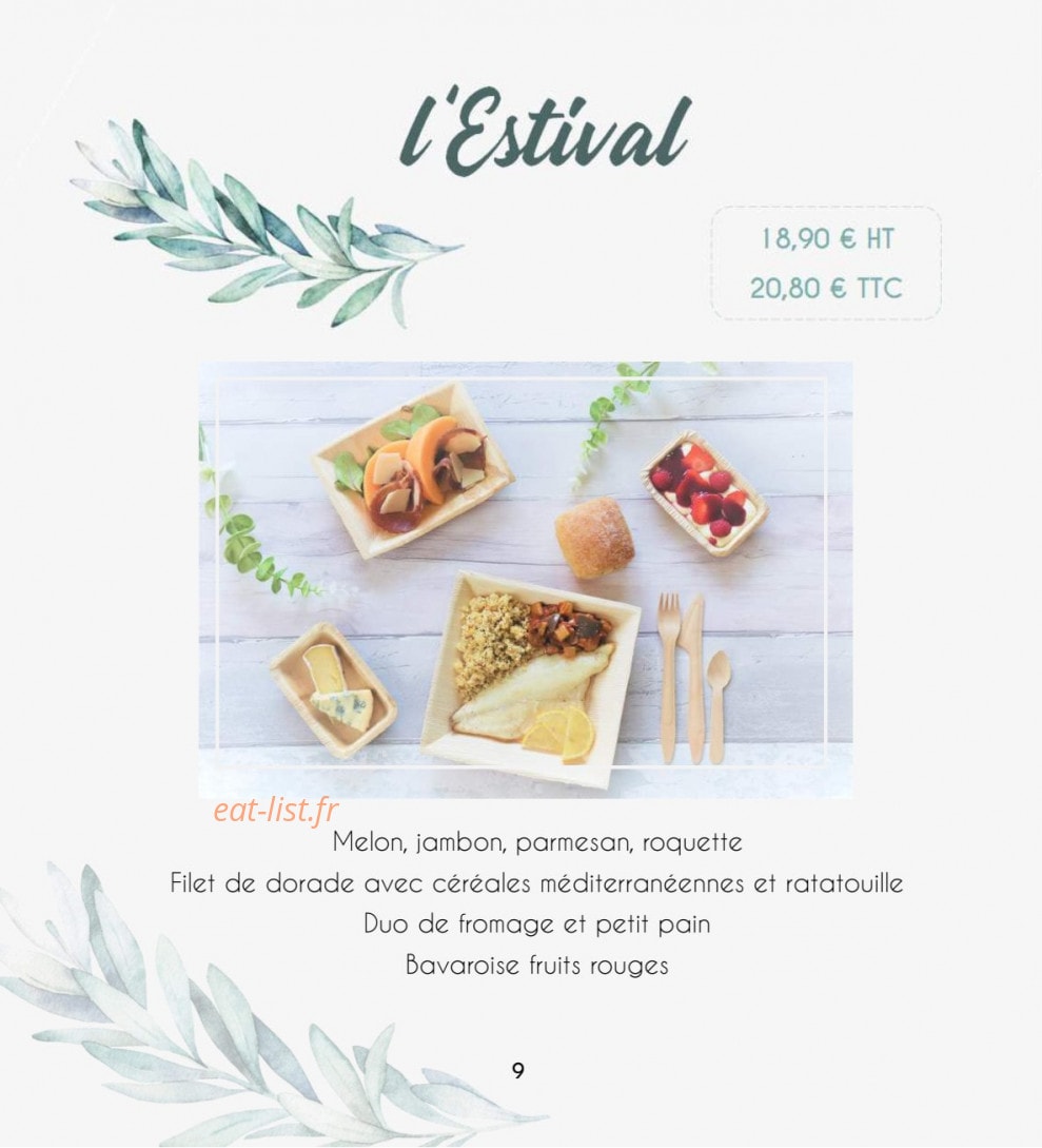 Le Panier à Salade — carte page 6