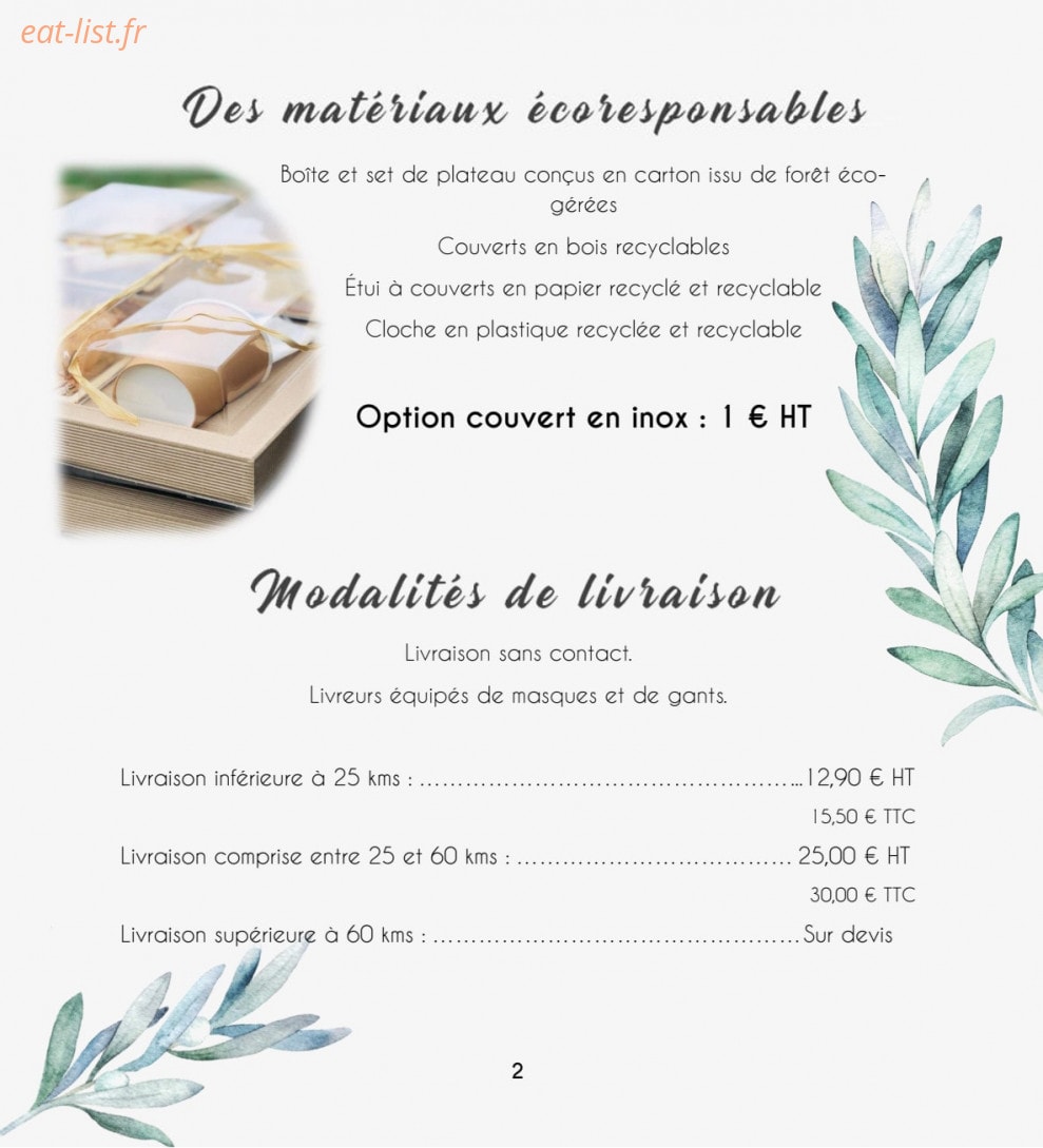 Le Panier à Salade — carte page 11