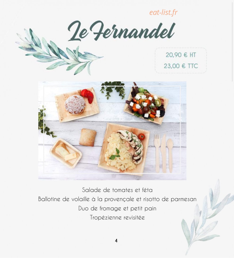 Le Panier à Salade — carte page 3