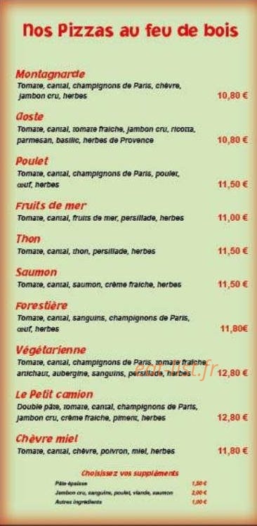 Le petit camion — carte page 3
