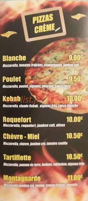 Le petit cuistot — carte page 3