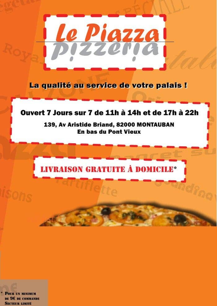 Le Piazza — carte page 1