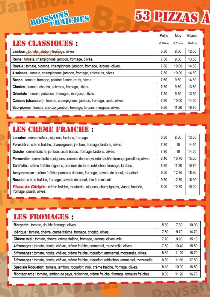 Le Piazza — carte page 2
