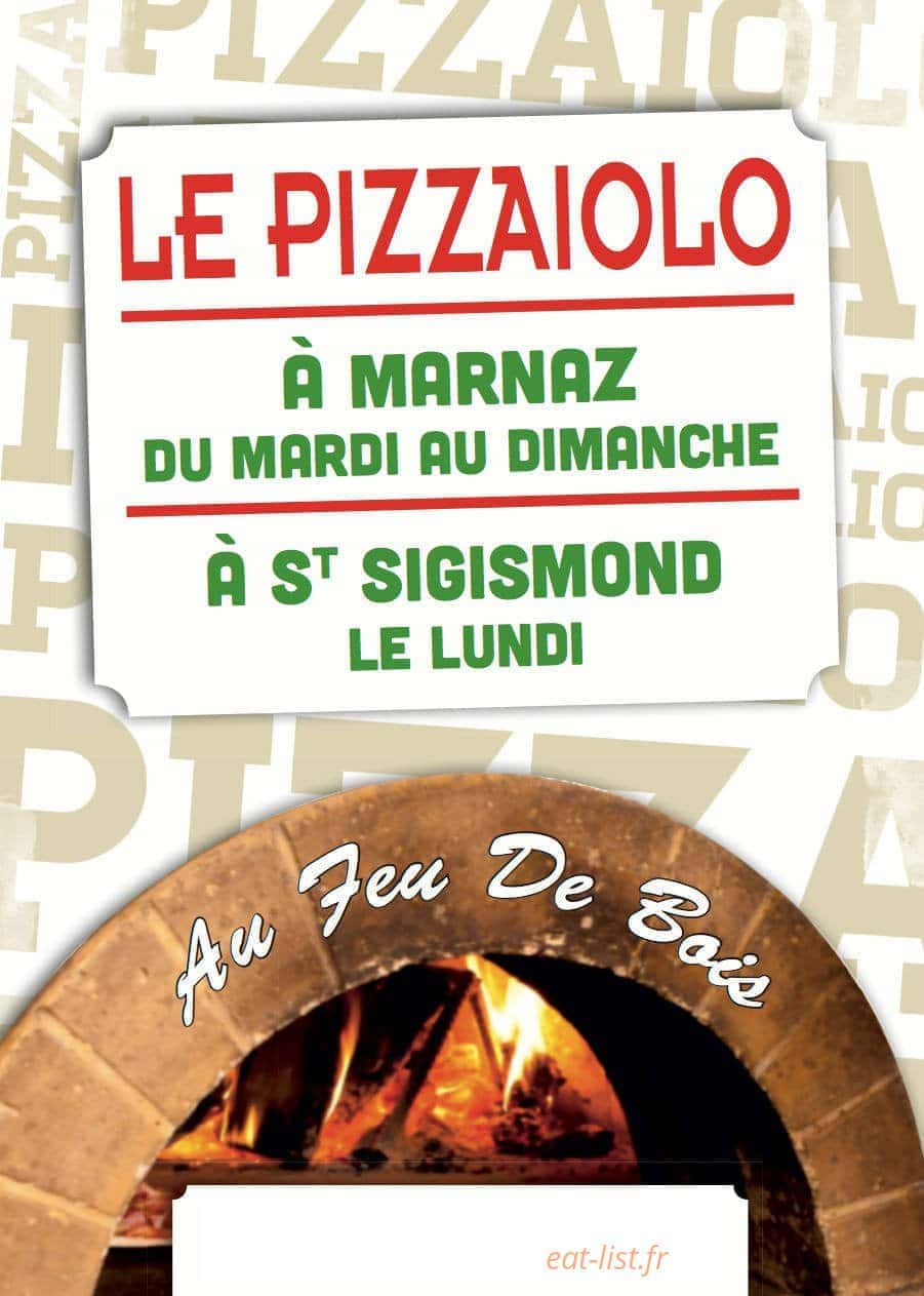 Le Pizzaïolo — carte page 1