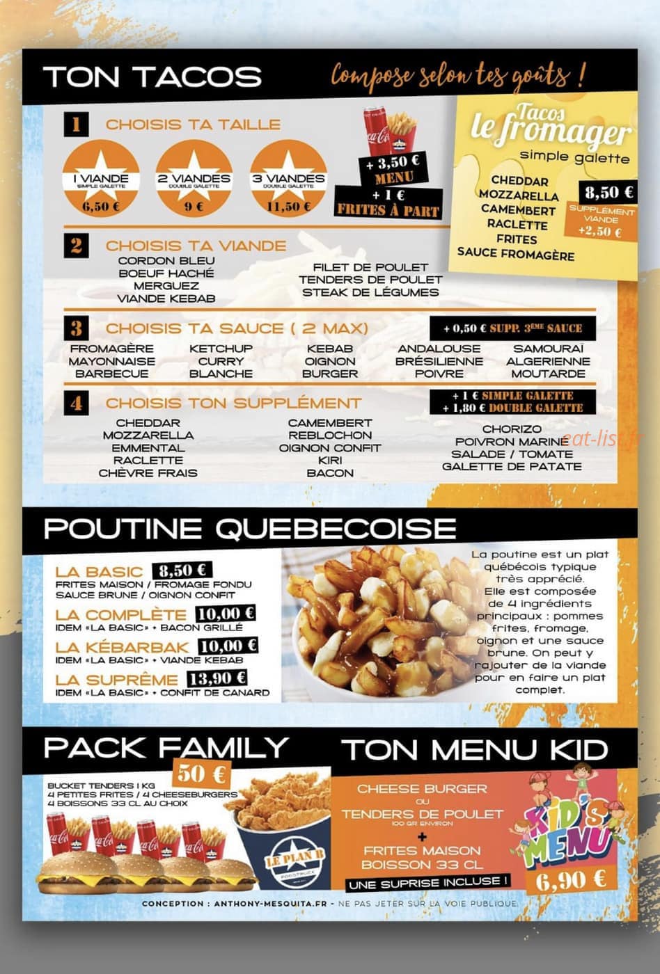 Le plan B — carte page 3