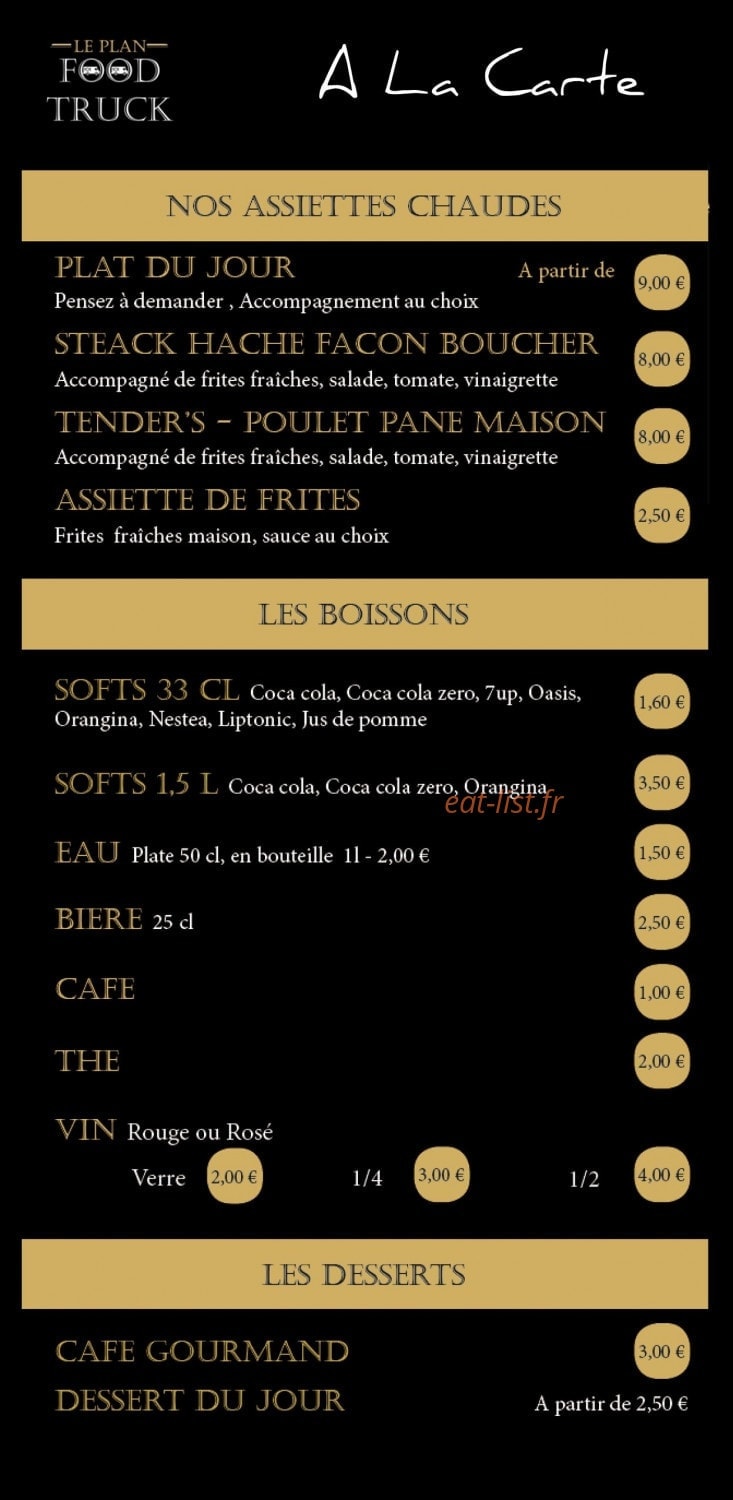 Le Plan Food Truck — carte page 3