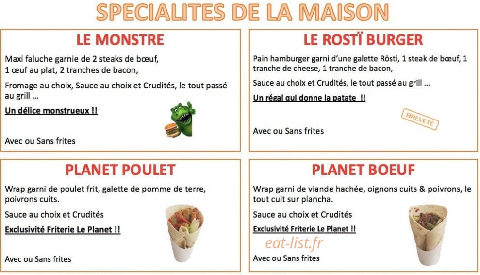 Le Planet — carte page 1