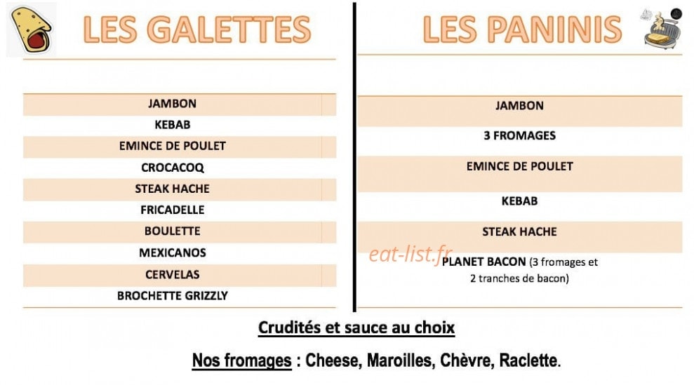 Le Planet — carte page 4