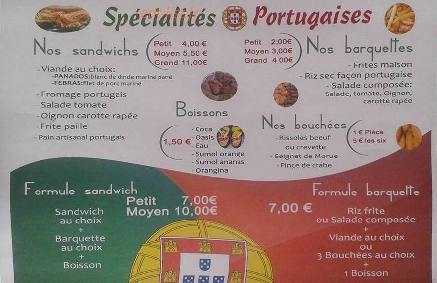 Le Portugal Près de Chez Vous — carte page 1