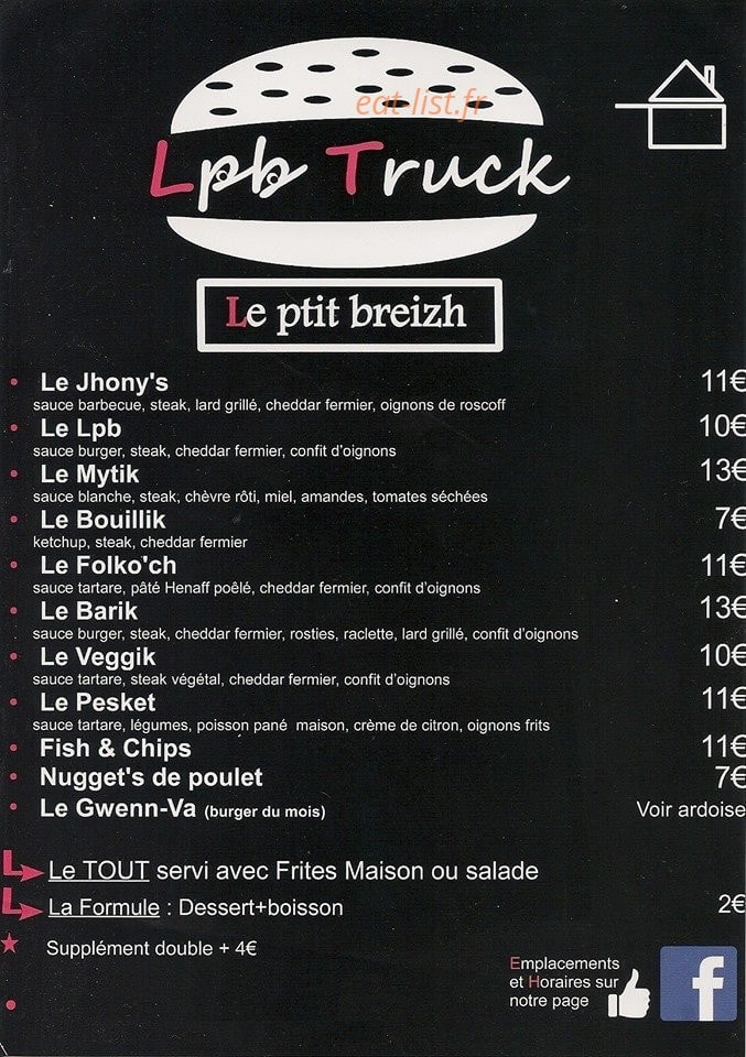 Le ptit breizh — carte page 1