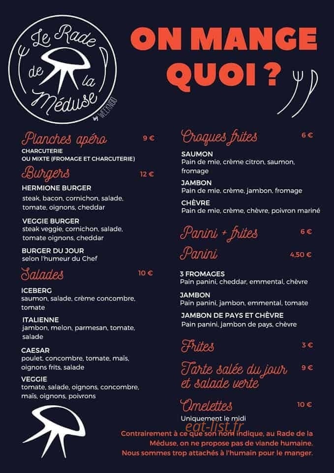 Le Rade de la Méduse — carte page 1