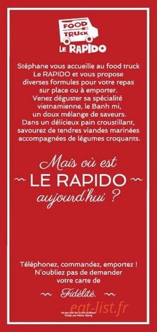 Le Rapido — carte page 6