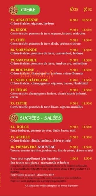 Le repas malin — carte page 3
